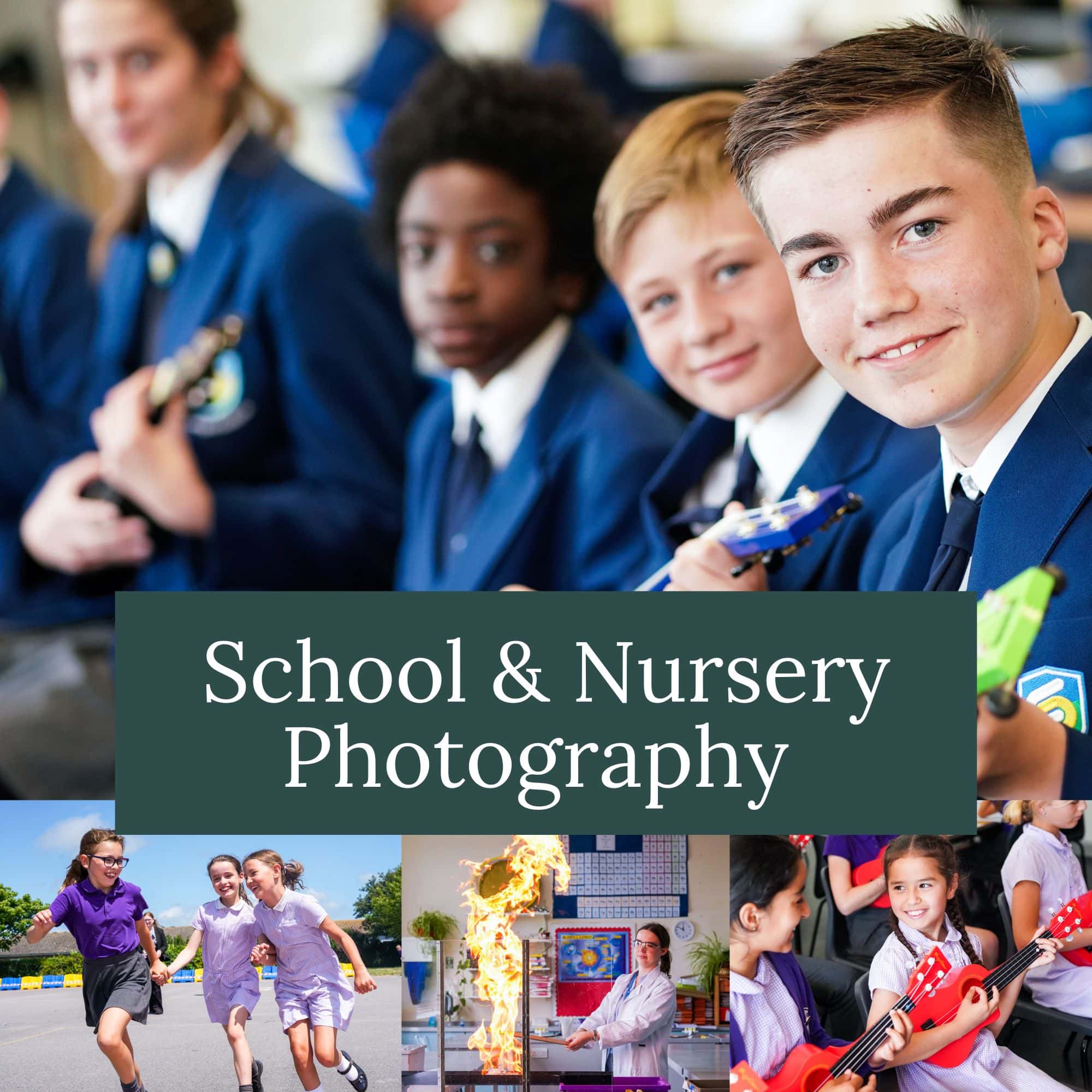 Promotional photography for schools - Mooma Media